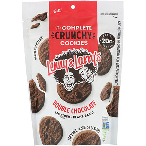 Отзывы о Ленни энд Лэррис, The Complete Crunchy Cookies, Double Chocolate, 4.25 oz (120 g)