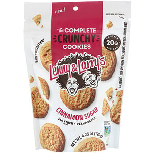 Отзывы о Ленни энд Лэррис, The Complete Crunchy Cookies, Cinnamon Sugar, 4.25 oz (120 g)
