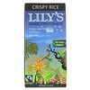 Lily's Sweets, Dark Chocolate Bar, Crispy Rice, 3 oz (85 g)