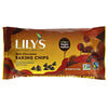 Lily's Sweets, Dark Chocolate Baking Chips, 9 oz (255 g)