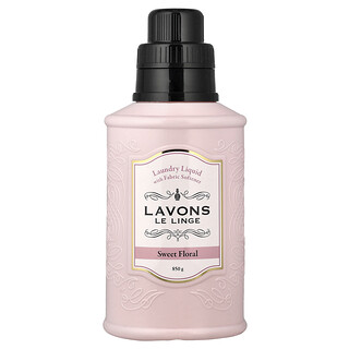 Lavons, Wasvloeistof met wasverzachter, zoet bloemig, 30 oz (850 g)