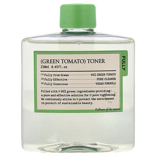 Fully, Green Tomato Toner, 8.45 fl oz (250 ml)