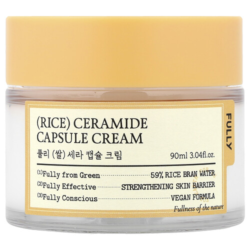 Fully Rice Ceramide Capsule Cream, 3.04 fl oz (90 ml)