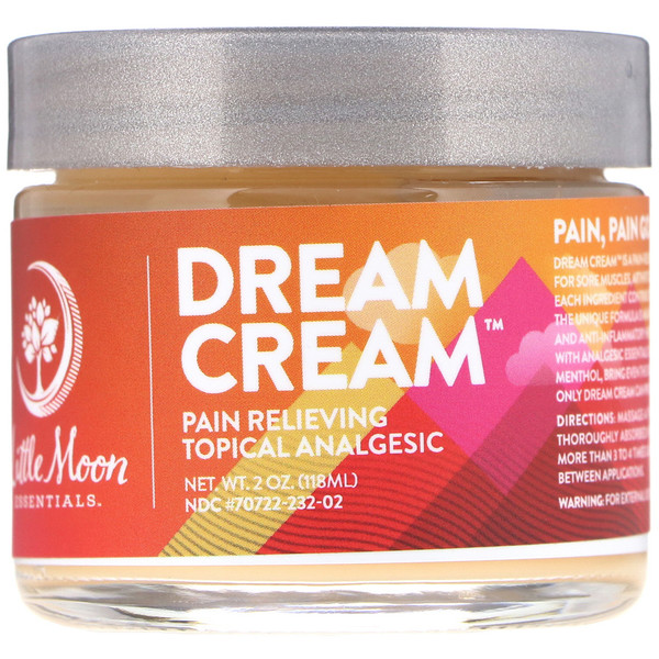 Little Moon Essentials‏, Dream Cream, Pain Relieving Topical Analgesic, 2 oz (118 ml)