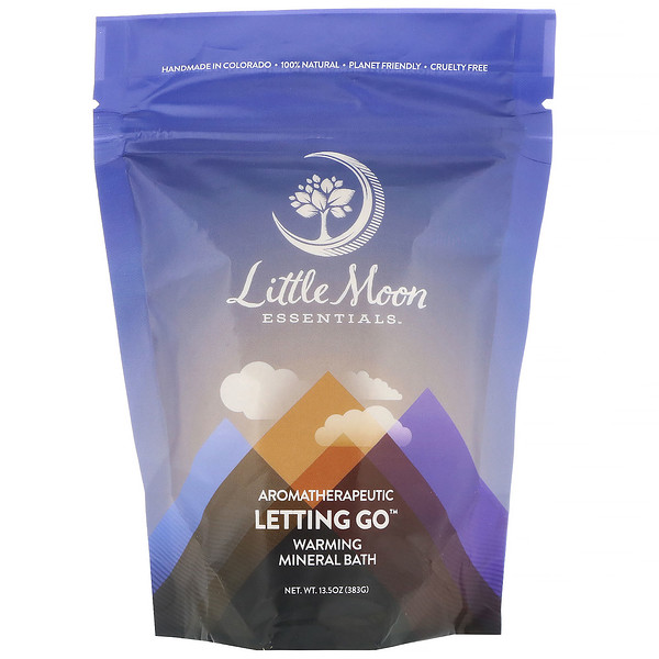 Little Moon Essentials, Letting Go, Warming Mineral Bath Salt, 13.5 oz (383 g)