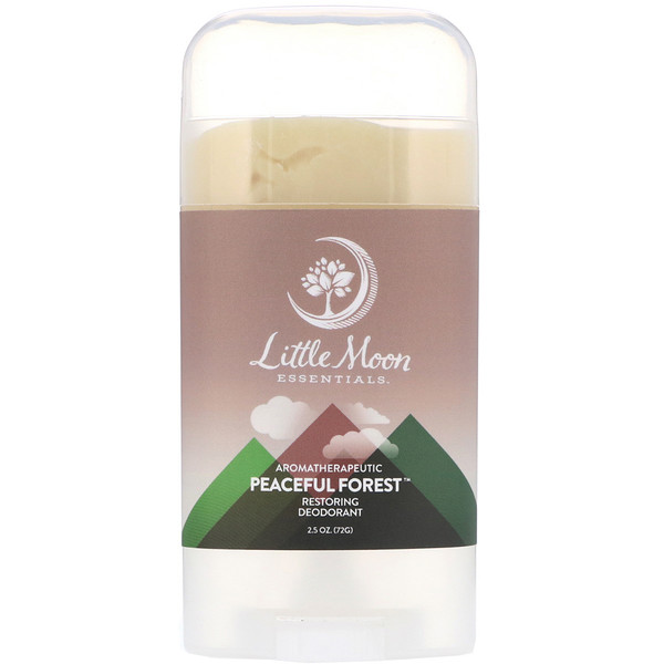 Little Moon Essentials‏, Peaceful Forest, Deodorant, 2.5 oz (72 g)
