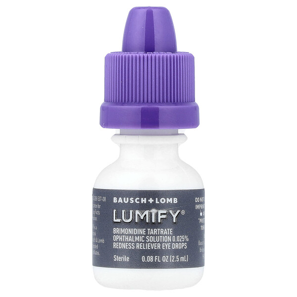 Lumify Redness Reliever Eye Drops, 0.08 fl oz (2.5 ml)