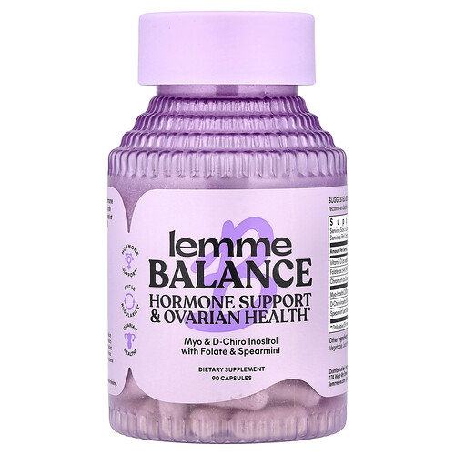 Lemme Balance, Hormone Support & Ovarian Health, 90 Capsules