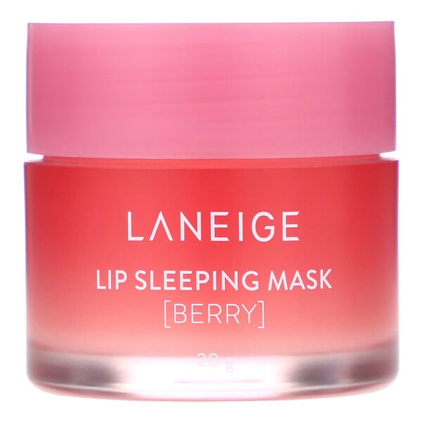 Laneige, Lip Sleeping Mask, ночная маска для губ, ягодная, 20 г