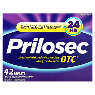 Prilosec‏, OTC ، 20 ملجم ، 42 قرصًا