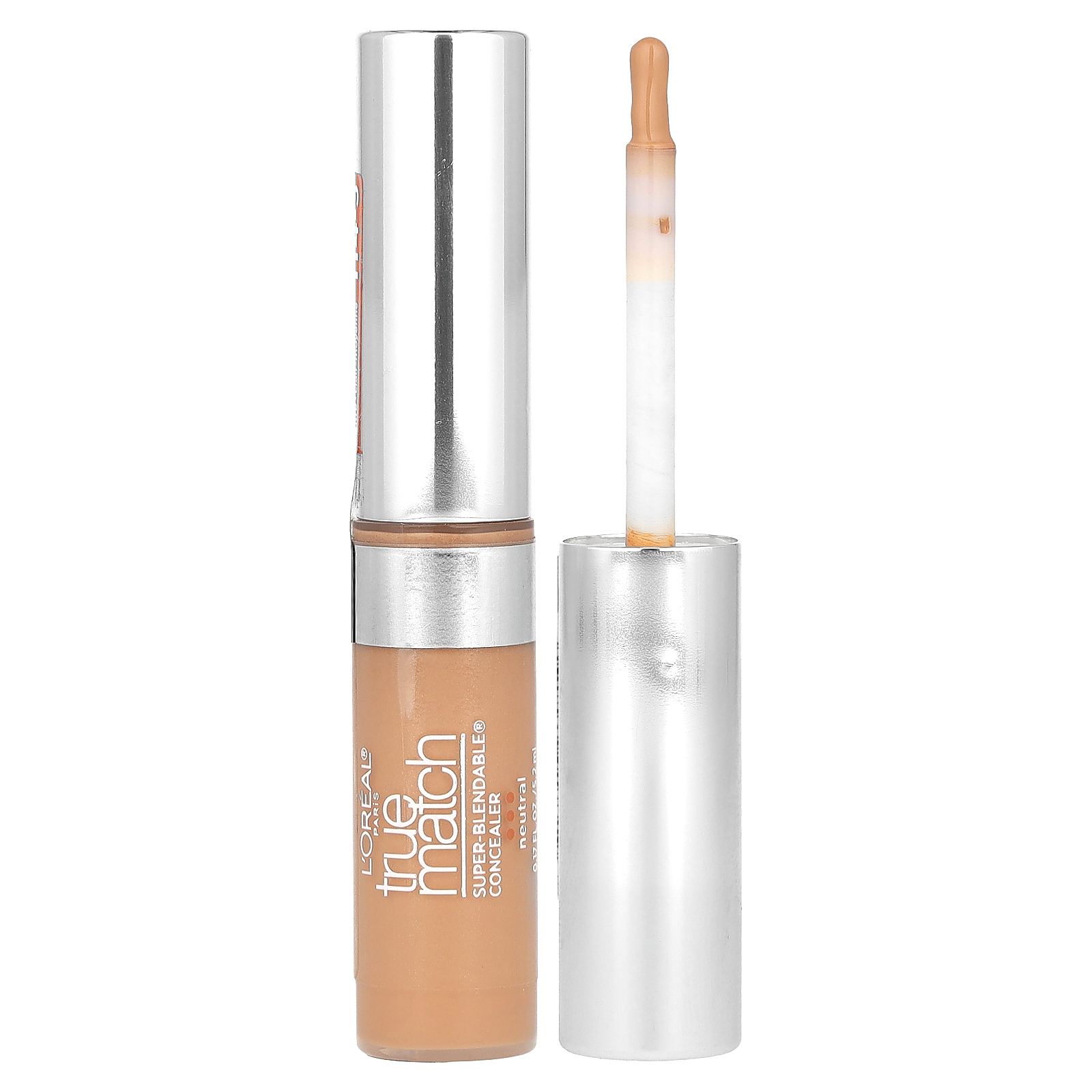 L'Oréal (로레알), True Made, 슈퍼 블렌더블 컨실러, N4-5 뉴트럴 라이트/미디엄, 5.2ml(0.17fl oz) (판매가 중단된 상품)
