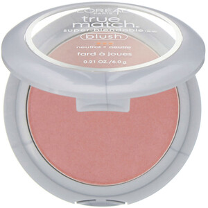 Отзывы о L'Oreal, True Match Super-Blendable Blush, N5-6 Apricot Kiss , 0.21 oz (6 g)