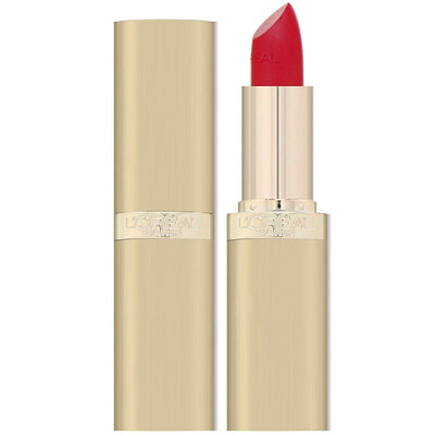 

L'Oreal Color Rich Lipstick, 350 British Red, 0.13 oz (3.6 g)