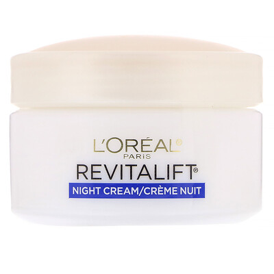 L'Oreal Revitalift Anti-Wrinkle + Firming, ночное увлажняющее средство, 48 г
