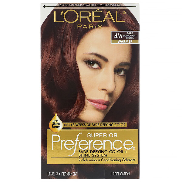 L'Oreal, Superior Preference, Fade-Defying Color + Shine System, Warm ...