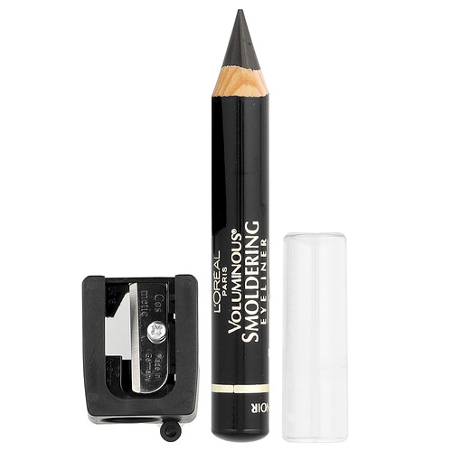 L'oréal Voluminous®, Smoldering Wood Pencil Eyeliner, 645 Black, 0.087 oz (2.48 g)