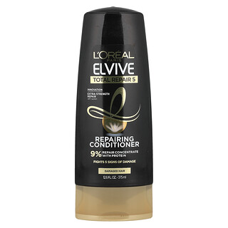 L'Oréal, Elvive, Total Repair 5, Repairing Conditioner, Damaged Hair, 12.6 fl oz (375 ml)