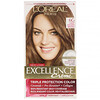 L'Oreal, Excellence Creme, Triple Protection Color, 6G Light Golden Brown, 1 Application
