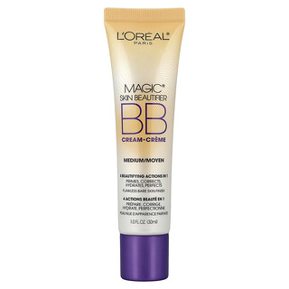 L'Oréal, Pencantik Kulit Magic®, Krim BB, 814 Sederhana, 1 fl oz (30 ml)