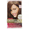L'Oreal, Excellence Creme, Triple Protection Color, 5CB Medium Chestnut Brown , 1 Application