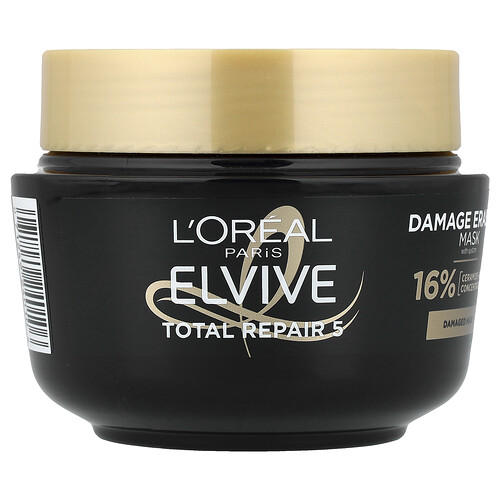 L'oréal Elvive, Total Repair 5, Damage-Erasing Beauty Mask, 8.5 fl oz (250 ml)
