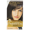 L'Oreal, Superior Preference, Fade-Defying Color + Shine System, Natural, 5 Medium Brown, 1 Application
