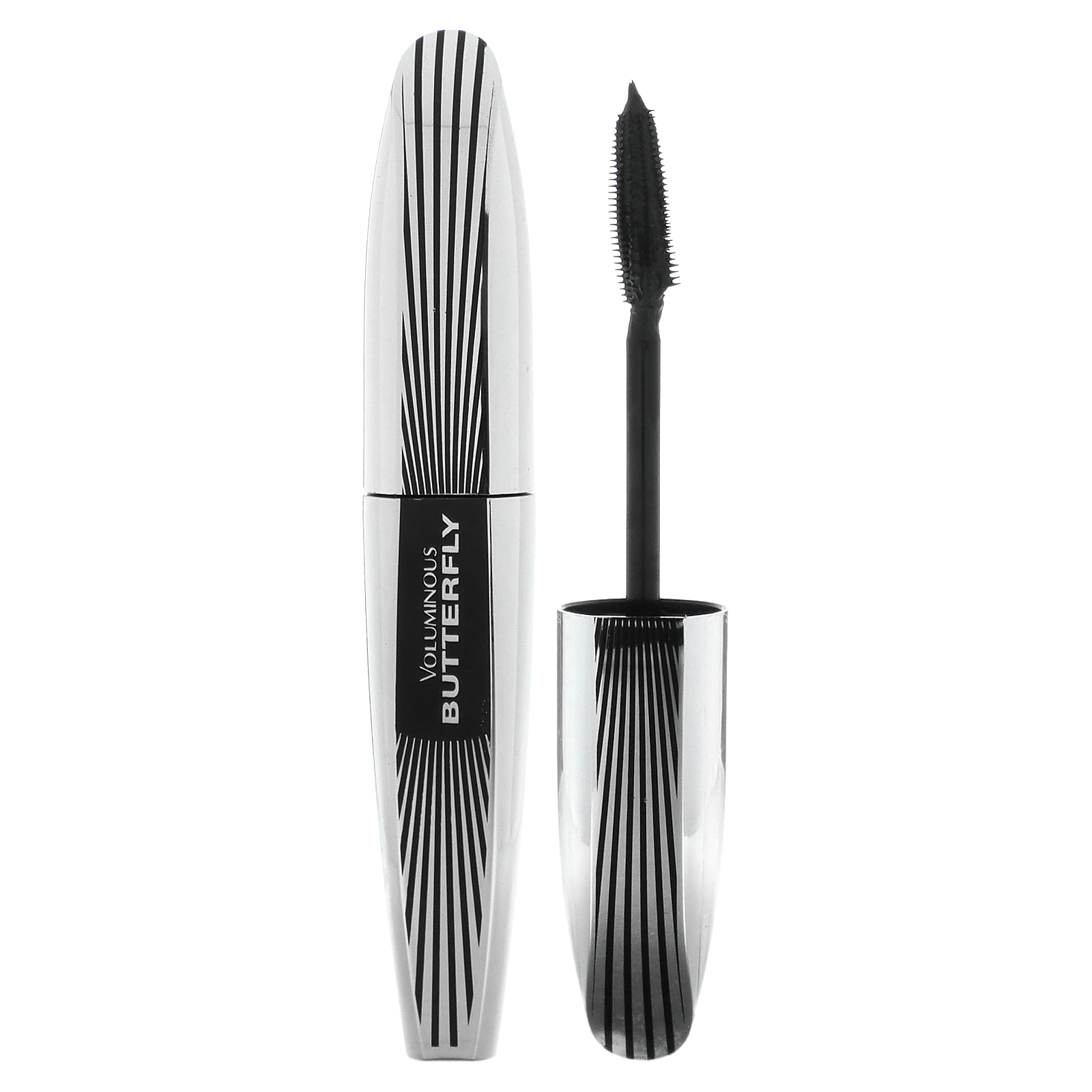 L'Oréal (로레알), 볼륨감, 버터플라이 마스카라, 868 블랙키스트 블랙, 6.7ml(0.22fl oz) (판매가 중단된 상품)