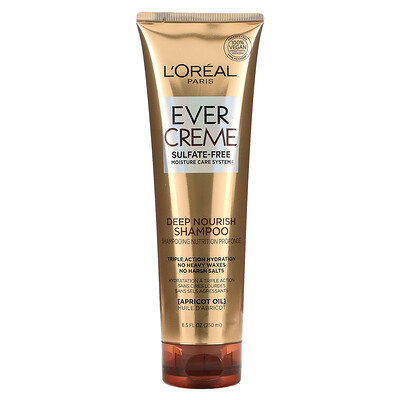 

L'Oréal Ever Creme Deep Nourish Shampoo with Apricot Oil 8.5 fl oz (250 ml)