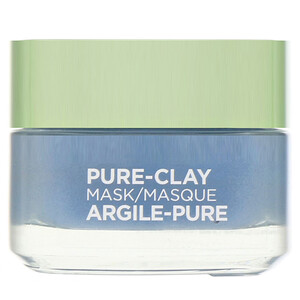 Отзывы о L'Oreal, Pure-Clay Mask, Clear & Comfort, 3 Pure Clays + Seaweed, 1.7 oz (48 g)