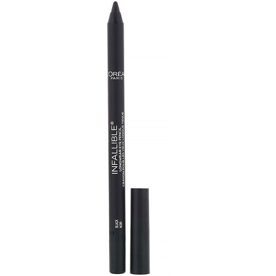 L'Oreal Водостойкий карандаш для глаз Infallible Pro-Last, оттенок 930 «Черный», 1,2 г