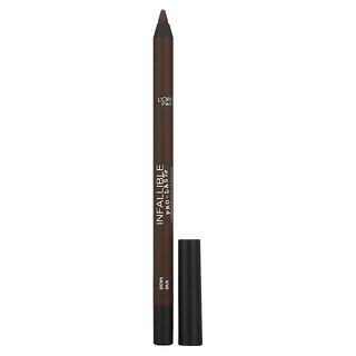 L'Oréal, Infalible Pro-Last™, Lápiz para ojos a prueba de agua, 940 Marrón, 1,2 g (0,042 oz. líq.)