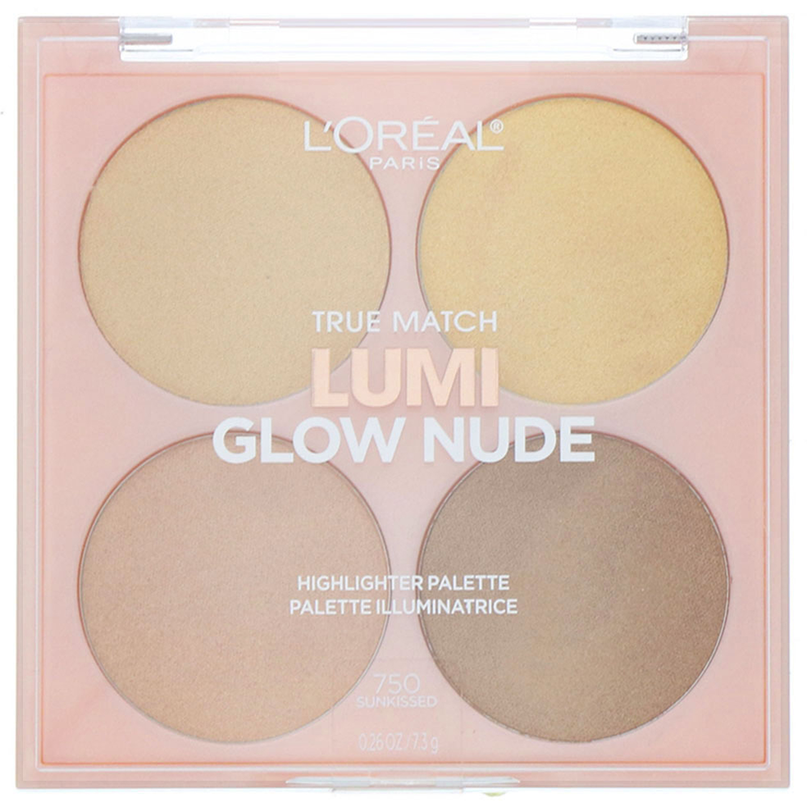 Loreal True Match Lumi Glow Nude Highlighter Palette 750 Sunkissed 026 Oz 73 G Iherb 0718