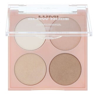 L'Oreal, True Match Lumi Glow Nude Highlighter Palette, 760 Moonkissed, 0.26 oz (7.3 g)