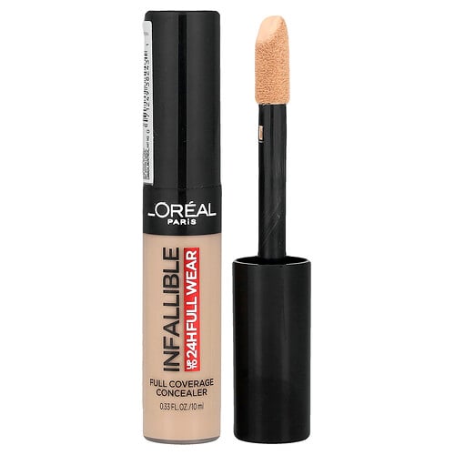 L'oréal Infallible, Full Coverage Concealer, 345 Oatmeal, 0.33 fl oz (10 ml)