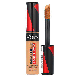 L'Oréal, Infallible, Full Coverage Concealer, 400 Caramel, 0.33 fl oz (10 ml)