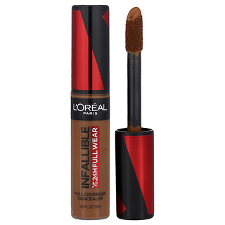 L'Oréal, Infallable, Full Coverage Concealer, Concealer mit vollständiger Abdeckung, 420 Kakao, 10 ml (0,33 fl. oz.)