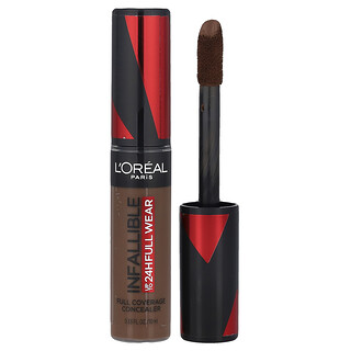 L'Oréal, Infallible, Full Coverage Concealer, 435 Coffee, 0.33 fl oz (10 ml)