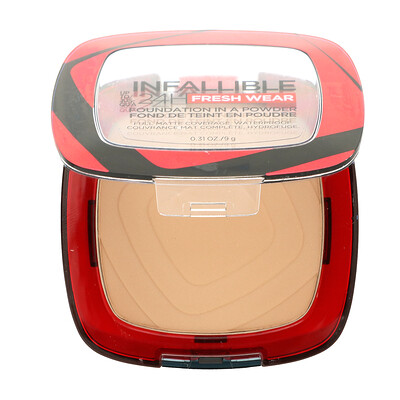 

L'Oréal Infallible 24H Fresh Wear Foundation In A Powder 125 Ivory Buff 0.31 oz (9 g)