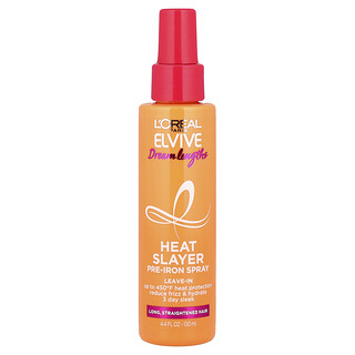 L'Oréal, Elvive, Dream Lengths, Heat Slayer, Pre-Iron Spray, Włosy długie, prostowane, 130 ml
