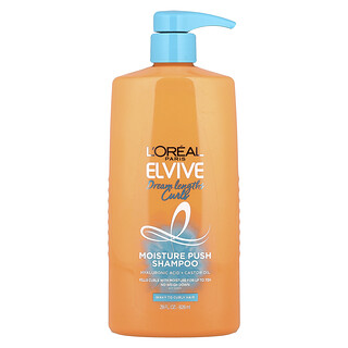 L'Oréal, Elvive, Dream Lengths Curls, Σαμπουάν Moisture Push, Κυματιστά έως σγουρά μαλλιά, 828 ml