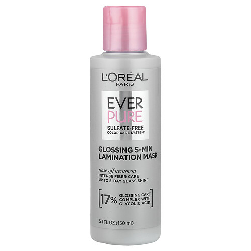 L'Oréal Ever Pure Glossing 5-Min Lamination Mask 5.1 fl oz (150 ml)