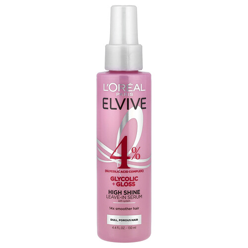 L'Oréal Elvive High Shine Leave-In Serum With System 4.4 fl oz (130 ml)