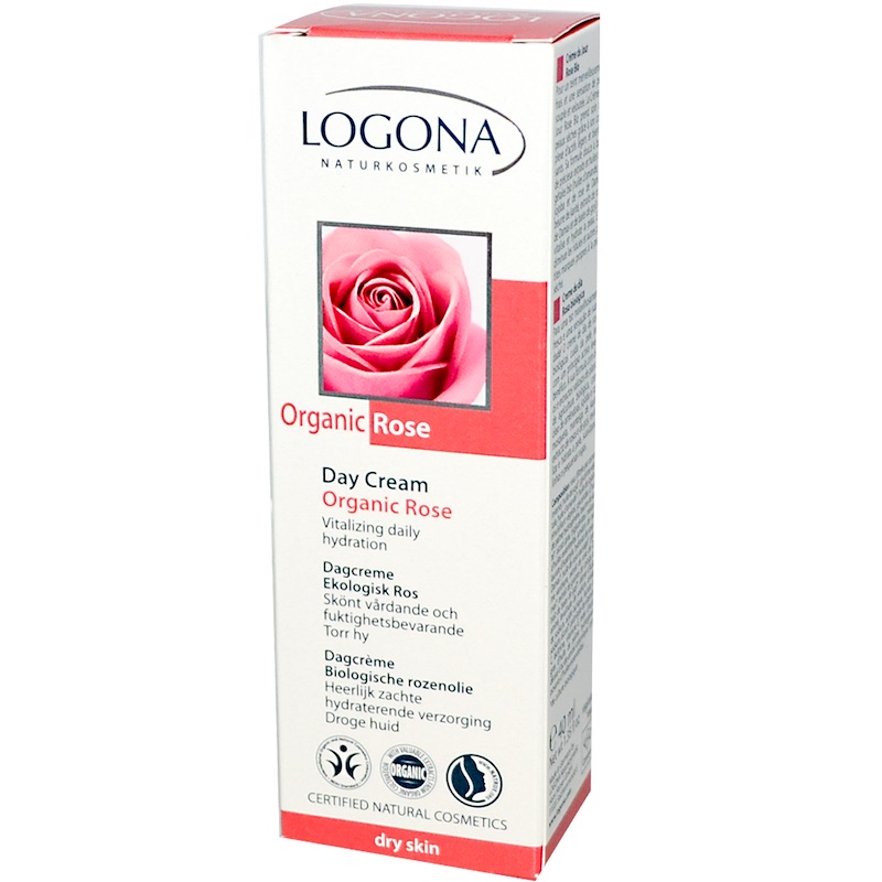 Logona Naturkosmetik, Day Cream, Organic Rose, 1.35 fl oz (40 ml) - iHerb