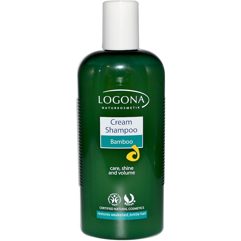 Logona Naturkosmetik, Cream Shampoo, Bamboo, 8.5 fl oz (250 ml) - iHerb