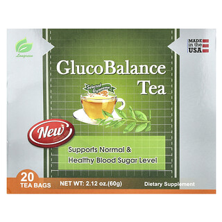 Longreen, Τσάι GlucoBalance, 20 φακελάκια τσαγιού, 60 γρ.
