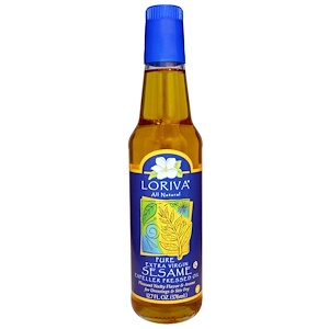 Отзывы о Лорива, All Natural, Pure Extra Virgin Sesame Expeller Pressed Oil, 12.7 fl oz (376 ml)