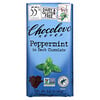 Peppermint in Dark Chocolate, 55% Cocoa, 3.2 oz (90 g)