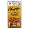 Almonds & Sea Salt in Dark Chocolate, 55% Cocoa, 3.2 oz (90 g)
