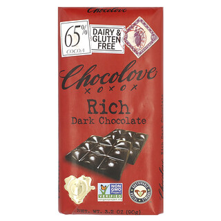 Chocolove, Rijke pure chocolade, 65% cacao, 90 g
