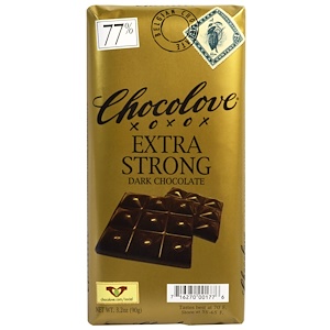 Chocolove, Экстра черный шоколад, 3.2 унций (90 г.)